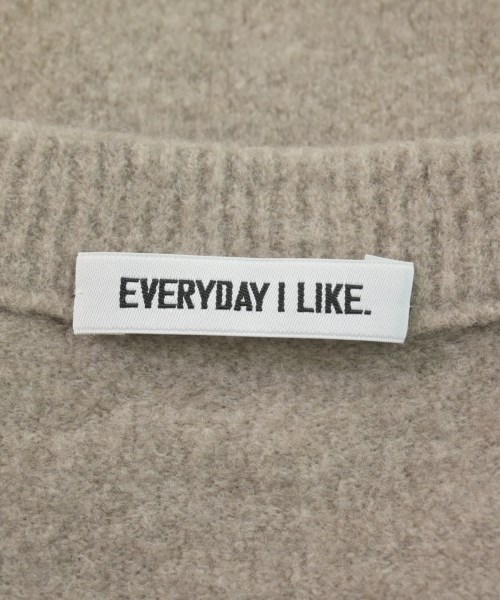 EVERYDAY I LIKE（エブリデイアイライク）ニット・セーター ベージュ サイズ:F レディース/2200618983032