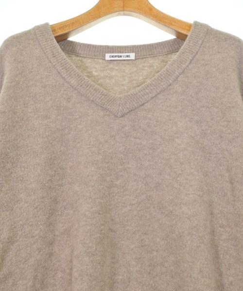 EVERYDAY I LIKE（エブリデイアイライク）ニット・セーター ベージュ サイズ:F レディース/2200618983032
