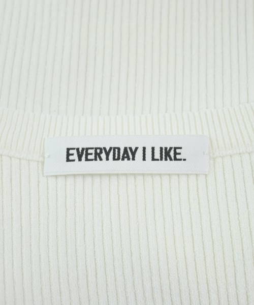 EVERYDAY I LIKE（エブリデイアイライク）タンクトップ 白 サイズ:-(M位) レディース/2200619017248