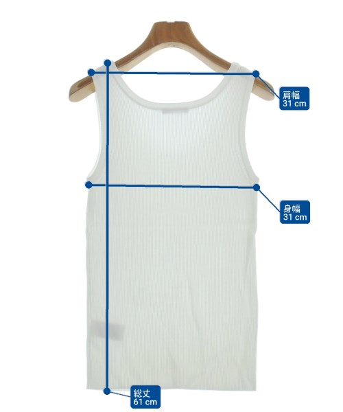 EVERYDAY I LIKE（エブリデイアイライク）タンクトップ 白 サイズ:-(M位) レディース/2200619017248