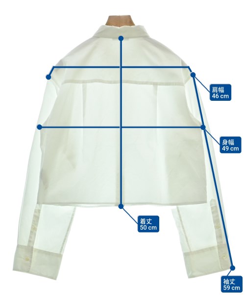 EVERYDAY I LIKE（エブリデイアイライク）カジュアルシャツ 白 サイズ:-(M位) レディース/2200614928037
