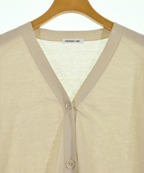 EVERYDAY I LIKE（エブリデイアイライク）カーディガン ベージュ サイズ:F レディース/2200616182093