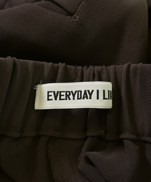 EVERYDAY I LIKE（エブリデイアイライク）スラックス 茶 サイズ:36(S位) レディース/2200608414065