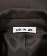 EVERYDAY I LIKE（エブリデイアイライク）テーラードジャケット 茶 サイズ:36(S位) レディース/2200672144073