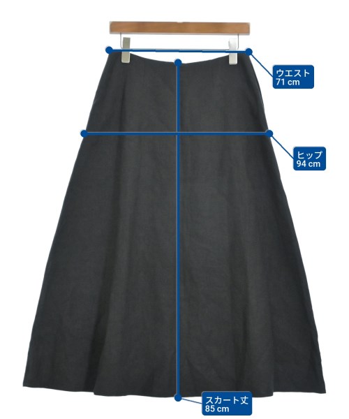 EVERYDAY I LIKE（エブリデイアイライク）ロング・マキシ丈スカート 黒 サイズ:40(M位) レディース/2200673988058