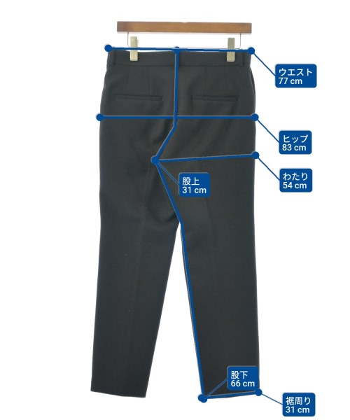 EVERYDAY I LIKE（エブリデイアイライク）スラックス 黒 サイズ:38(M位) レディース/2200669073133