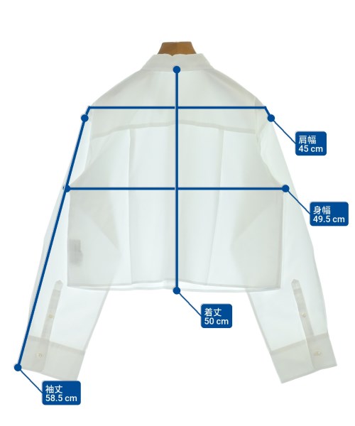 EVERYDAY I LIKE（エブリデイアイライク）カジュアルシャツ 白 サイズ:F レディース/2200673569059