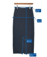 EVERYDAY I LIKE（エブリデイアイライク）ロング・マキシ丈スカート 紺 サイズ:36(S位) レディース/2200672140082