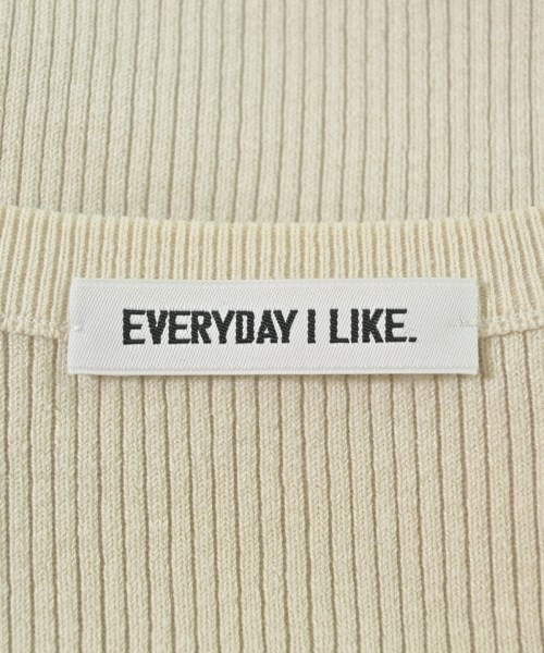 EVERYDAY I LIKE（エブリデイアイライク）タンクトップ 白 サイズ:-(XS位) レディース/2200677490045