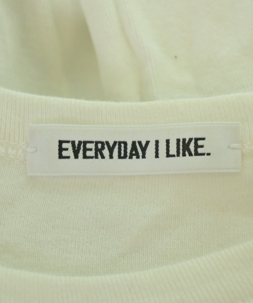 EVERYDAY I LIKE（エブリデイアイライク）Tシャツ・カットソー 白 サイズ:-(S位) レディース/2200663084067