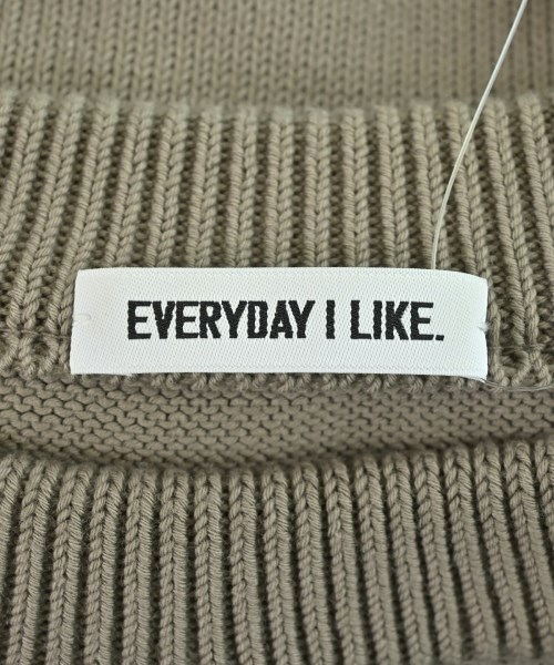 EVERYDAY I LIKE（エブリデイアイライク）ニット・セーター ベージュ サイズ:F レディース/2200674227057