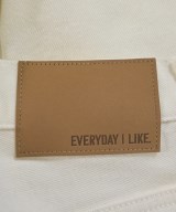 EVERYDAY I LIKE（エブリデイアイライク）デニムパンツ 白 サイズ:34(S位) レディース/2200681103092