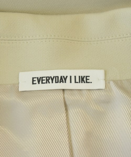 EVERYDAY I LIKE（エブリデイアイライク）テーラードジャケット ベージュ サイズ:38(M位) レディース/2200684056098