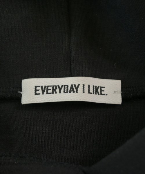 EVERYDAY I LIKE（エブリデイアイライク）パーカー 黒 サイズ:F レディース/2200684056210