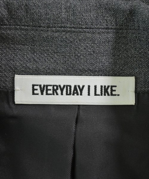 EVERYDAY I LIKE（エブリデイアイライク）カジュアルジャケット グレー サイズ:38(M位) レディース/2200687350032