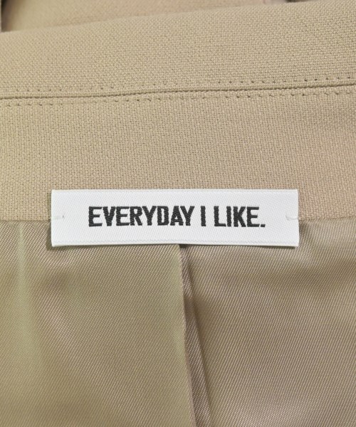 EVERYDAY I LIKE（エブリデイアイライク）カジュアルジャケット ベージュ サイズ:36(S位) レディース/2200687350049