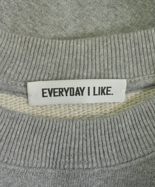 EVERYDAY I LIKE（エブリデイアイライク）スウェット グレー サイズ:F レディース/2200695595029