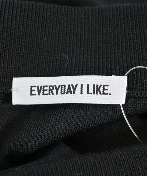 EVERYDAY I LIKE（エブリデイアイライク）ニット・セーター 黒 サイズ:F レディース/2200694394104