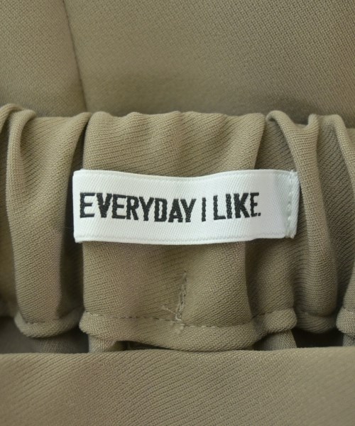 EVERYDAY I LIKE（エブリデイアイライク）スラックス ベージュ サイズ:34(XS位) レディース/2200699133081