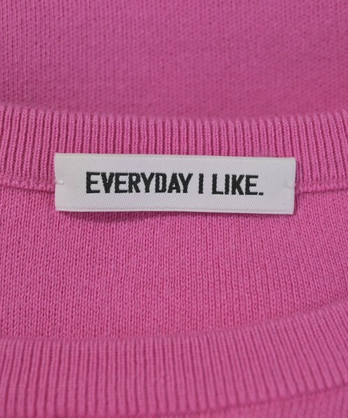 EVERYDAY I LIKE（エブリデイアイライク）ニット・セーター ピンク サイズ:F レディース/2200693864110