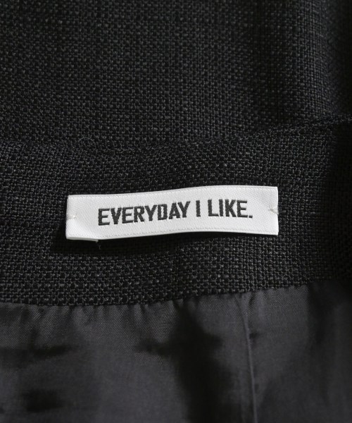 EVERYDAY I LIKE（エブリデイアイライク）ひざ丈スカート 黒 サイズ:34(XS位) レディース/2200693864189