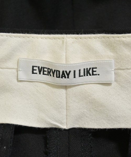 EVERYDAY I LIKE（エブリデイアイライク）スラックス 黒 サイズ:34(XS位) レディース/2200693864219