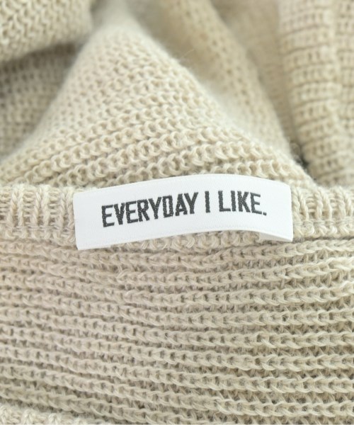EVERYDAY I LIKE（エブリデイアイライク）ニット・セーター ベージュ サイズ:-(M位) レディース/2200697117342