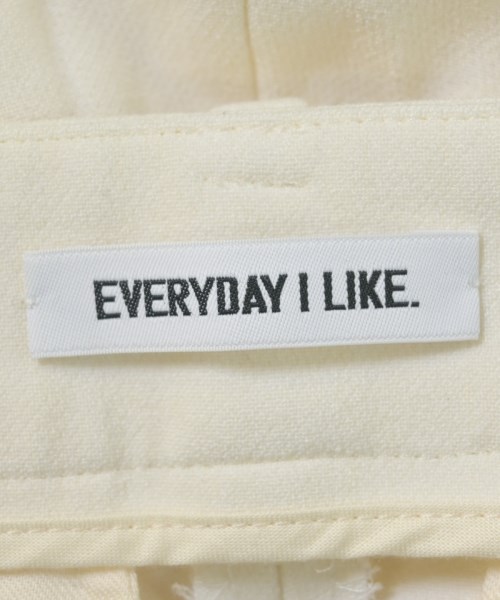 EVERYDAY I LIKE（エブリデイアイライク）スラックス 白 サイズ:34(XS位) レディース/2200697945013