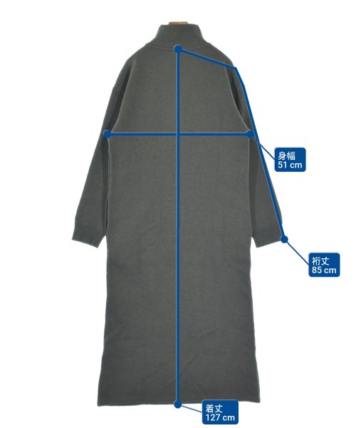 EVERYDAY I LIKE（エブリデイアイライク）ワンピース グレー サイズ:38(M位) レディース/2200654853023