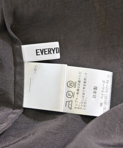 EVERYDAY I LIKE（エブリデイアイライク）カジュアルシャツ 茶 サイズ:F レディース/2200655996019