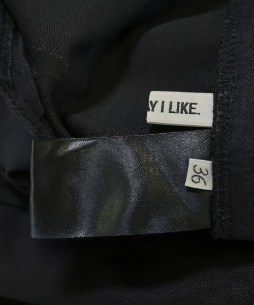 EVERYDAY I LIKE（エブリデイアイライク）スラックス 黒 サイズ:36(S位) レディース/2200656810017