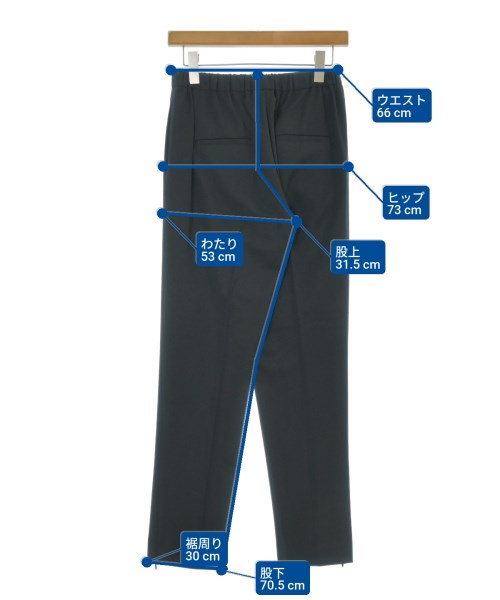 EVERYDAY I LIKE（エブリデイアイライク）スラックス 黒 サイズ:36(S位) レディース/2200656810017