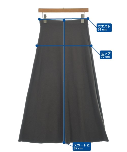 EVERYDAY I LIKE（エブリデイアイライク）ロング・マキシ丈スカート 茶 サイズ:38(M位) レディース/2200652553062