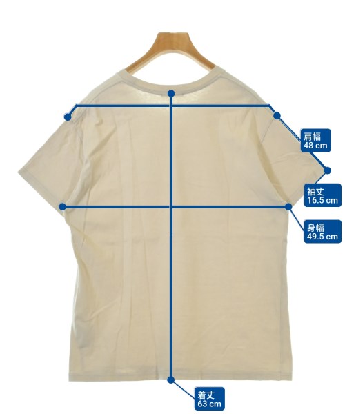 EVERYDAY I LIKE（エブリデイアイライク）Tシャツ・カットソー ベージュ サイズ:40(M位) レディース/2200654981085