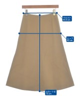 EVERYDAY I LIKE（エブリデイアイライク）ロング・マキシ丈スカート ベージュ サイズ:34(XS位) レディース/2200656131044