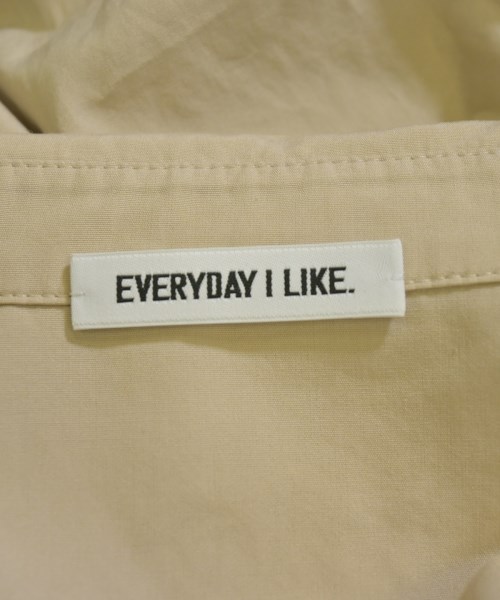 EVERYDAY I LIKE（エブリデイアイライク）カジュアルシャツ ベージュ サイズ:F レディース/2200711594043