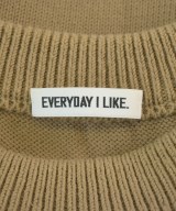EVERYDAY I LIKE（エブリデイアイライク）ニット・セーター ベージュ サイズ:F レディース/2200714964102