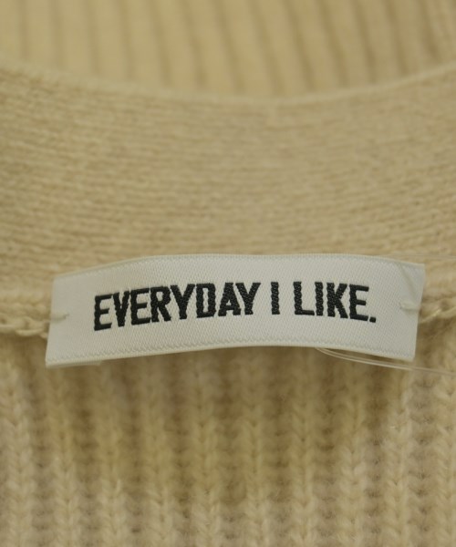 EVERYDAY I LIKE（エブリデイアイライク）カーディガン ベージュ サイズ:F レディース/2200715492116