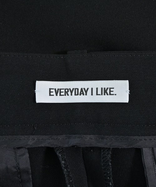 EVERYDAY I LIKE（エブリデイアイライク）スラックス 黒 サイズ:36(S位) レディース/2200637184069