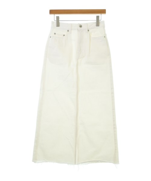 EVERYDAY I LIKE(エブリデイアイライク)ロング・マキシ丈スカート 白 サイズ:34(XS位)/2200638004045