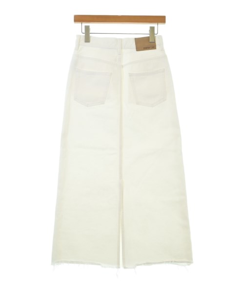 EVERYDAY I LIKE（エブリデイアイライク）ロング・マキシ丈スカート 白 サイズ:34(XS位) レディース/2200638004045