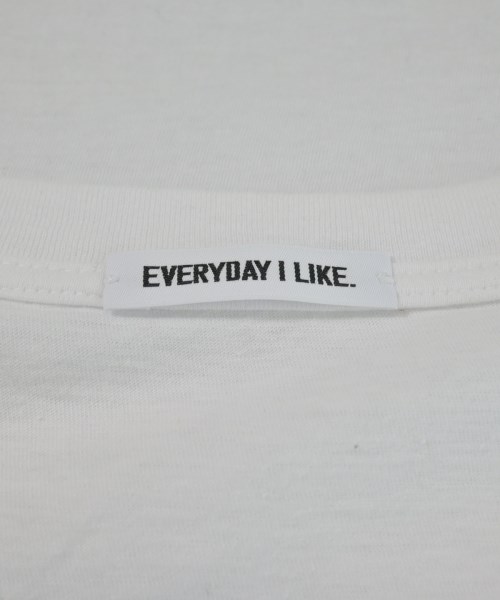 EVERYDAY I LIKE（エブリデイアイライク）Tシャツ・カットソー 白 サイズ:F レディース/2200638004052