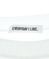 EVERYDAY I LIKE（エブリデイアイライク）Tシャツ・カットソー 白 サイズ:F レディース/2200632396047