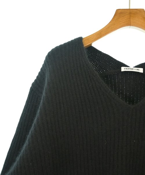 EVERYDAY I LIKE（エブリデイアイライク）ニット・セーター 黒 サイズ:F レディース/2200639794181