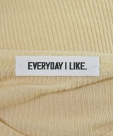 EVERYDAY I LIKE（エブリデイアイライク）ニット・セーター 黄 サイズ:F レディース/2200634991264