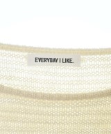 EVERYDAY I LIKE（エブリデイアイライク）ニット・セーター 白 サイズ:F レディース/2200634991332
