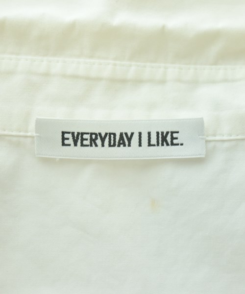 EVERYDAY I LIKE（エブリデイアイライク）カジュアルシャツ 白 サイズ:F レディース/2200648883043
