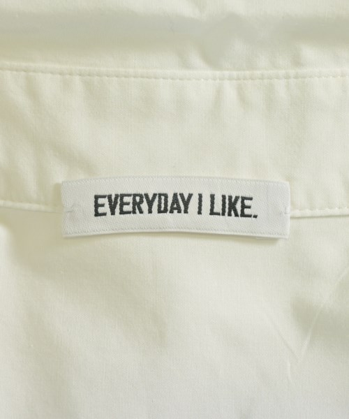 EVERYDAY I LIKE（エブリデイアイライク）カジュアルシャツ 白 サイズ:F レディース/2200648883050