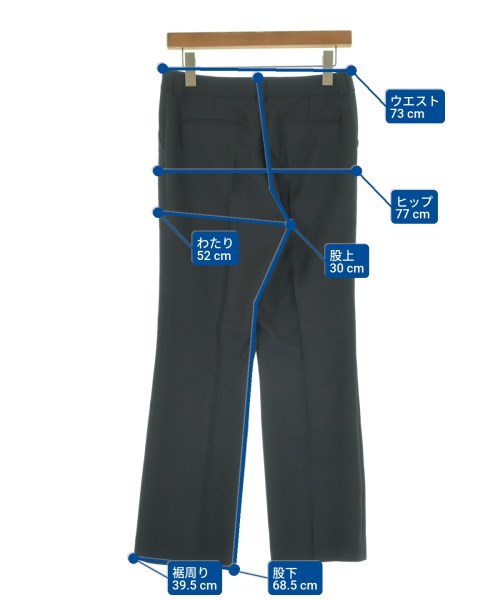 EVERYDAY I LIKE（エブリデイアイライク）スラックス 紺 サイズ:34(XS位) レディース/2200645848014