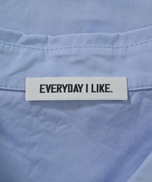 EVERYDAY I LIKE（エブリデイアイライク）カジュアルシャツ 青 サイズ:F レディース/2200642414106